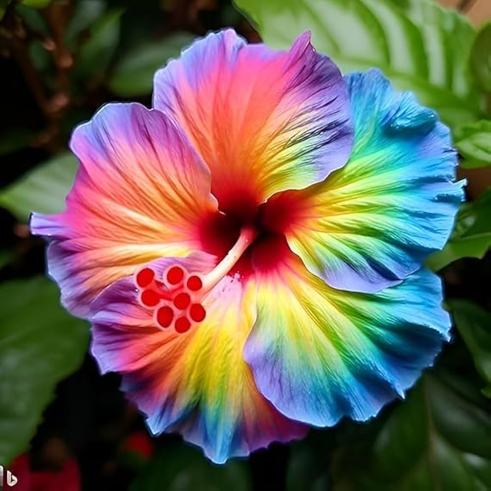 Rainbow Hibiscus Plant